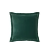 Viola cotton cushion cover in rich Teal, 50 x 50 cm