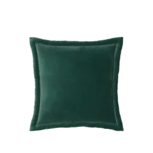 Viola cotton cushion cover in rich Teal, 50 x 50 cm