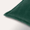 Viola cotton cushion cover in rich Teal, 50 x 50 cm