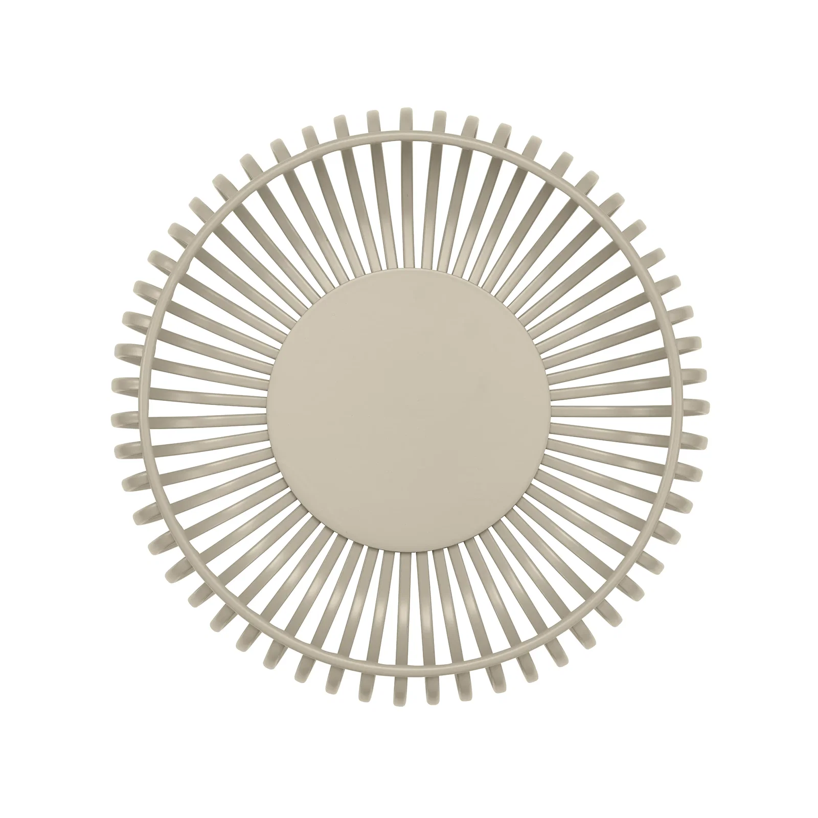 Aerial view of th elito bowl in colour beige and size small.