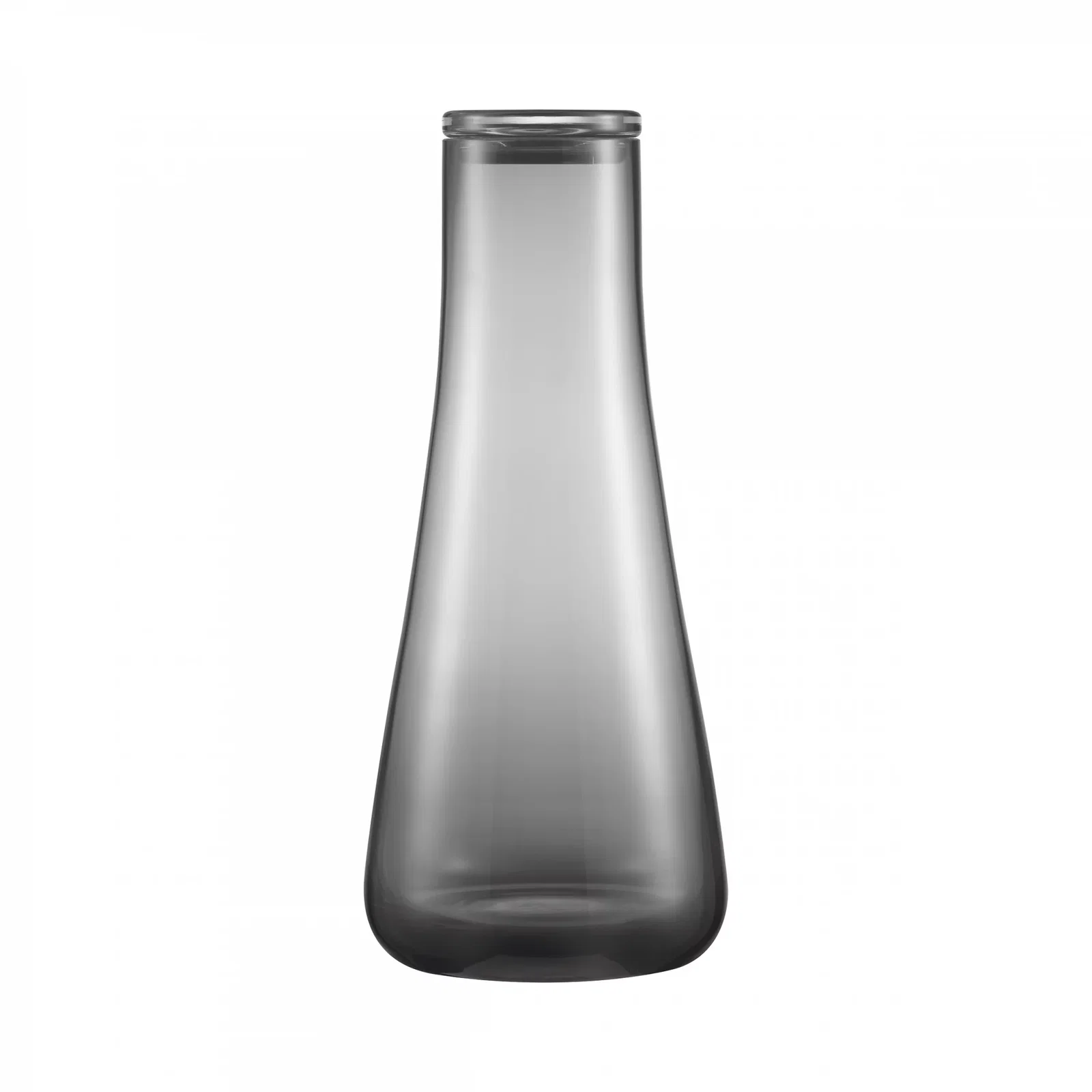 Belo Water Carafe in Smoke mouth-blown glass with a 1200ml capacity