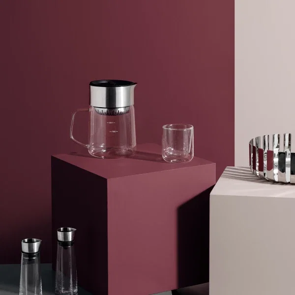 A insulated cappuccino glass as part of aglass collection