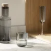 Close up image of the Fuumi Water Carafe with glass
