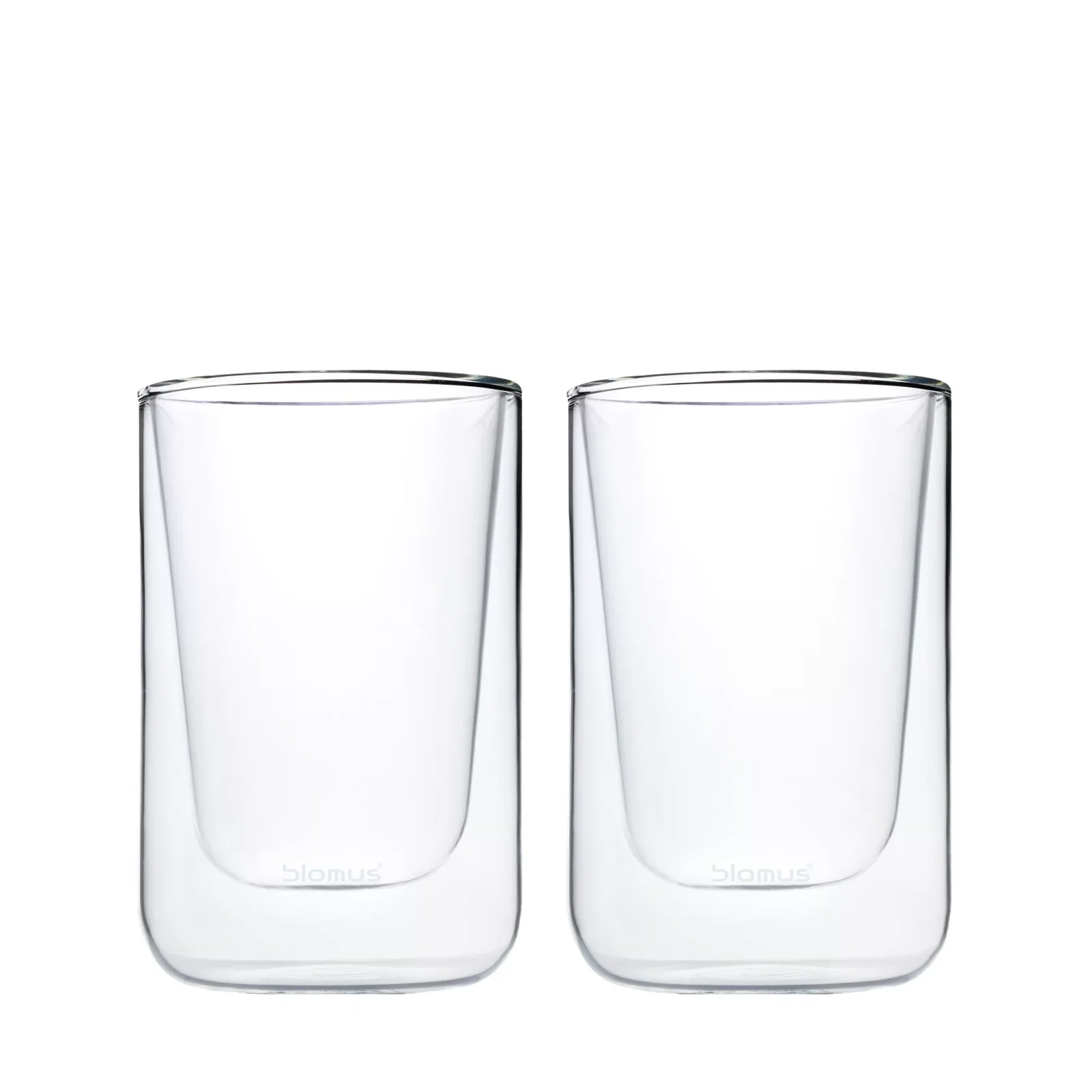 Product image of a set of two insulated cappuccino glasses